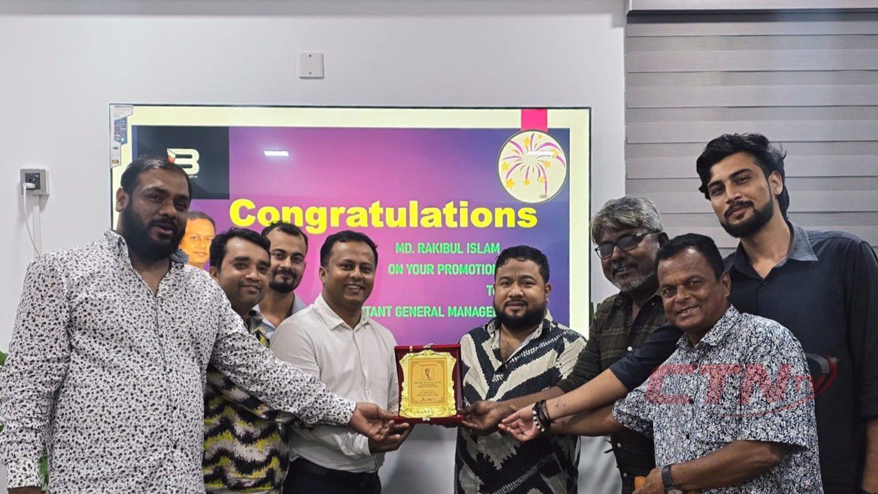 দায়িত্বশীলতা ও কর্মদক্ষতার স্বীকৃতি, ভাইয়া ব্রডকাস্টের এজিএম রাকিবুল